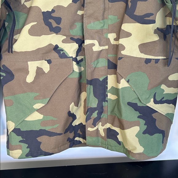 US Military ECWCS Cold Weather Camouflage Parka Size Medium Long - Picture 8 of 16